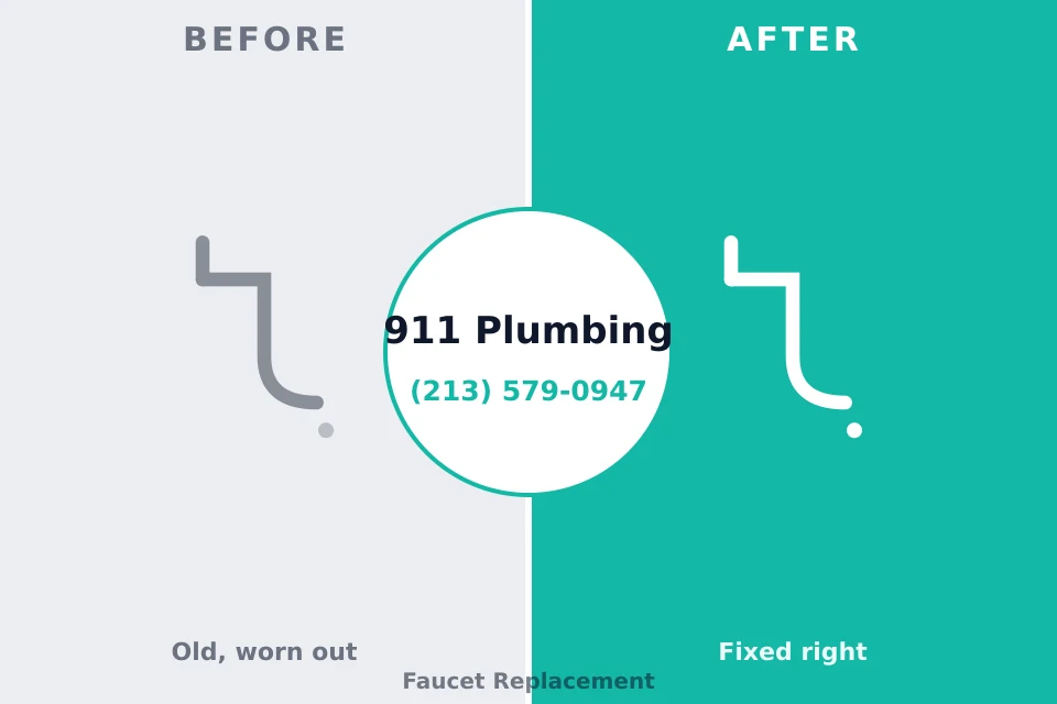 Before and after: plumbing company Sunset Lake, NJ